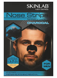 Skinlab Men Series Nose Strips Charcoal (10 Strips)