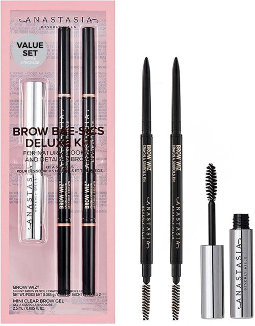 Anastasia - Brow Bae-Sics Deluxe Kit - Dark Anastasia - Brown