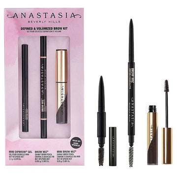 ANASTASIA - Brow Defined & Volumized Kit - Ebony