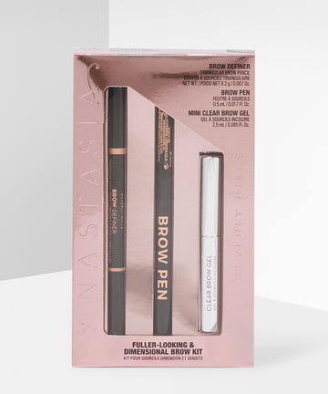 مجموعة حواجب أنستازيا فولر لوكينج + ديمينشنال - لون بني رمادي