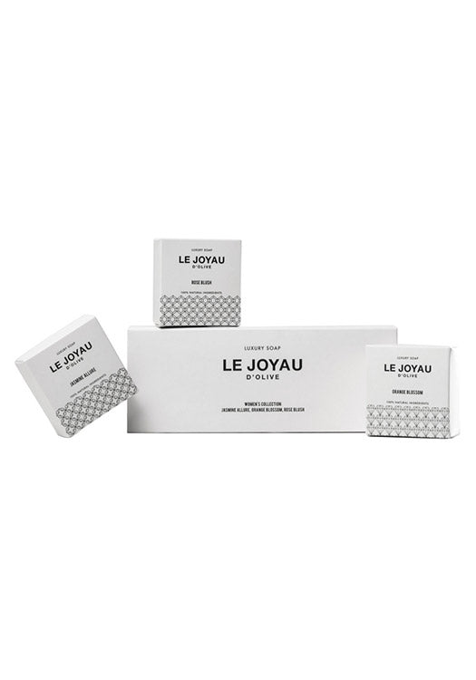 Le Joyau D Olive Soap Women's Collection (Jasmine, Orange, Rose) Set