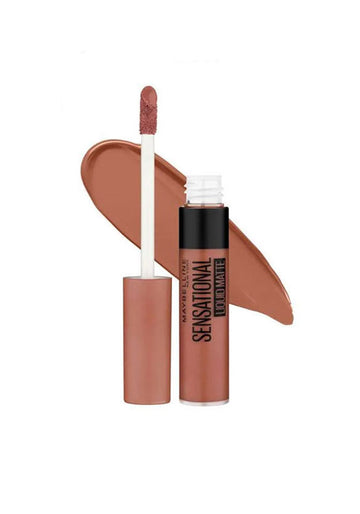 Maybelline SENSATIONAL LIQUID MATTE NUDE LIPSTICK - NU01