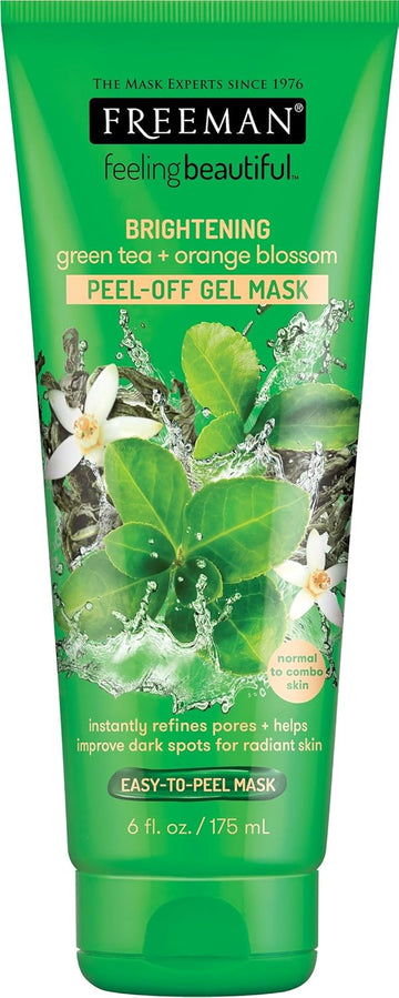 Freeman Brightining Green Tea+Orange Blossom Peel-Off Gel Mask