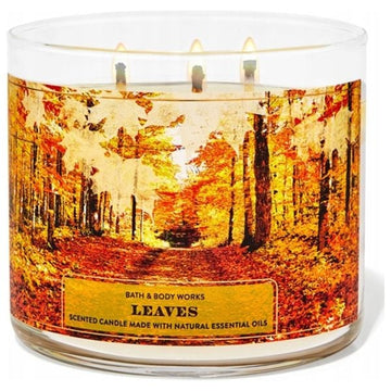 Bath & Body Works Leaves Scented Candle 411 G