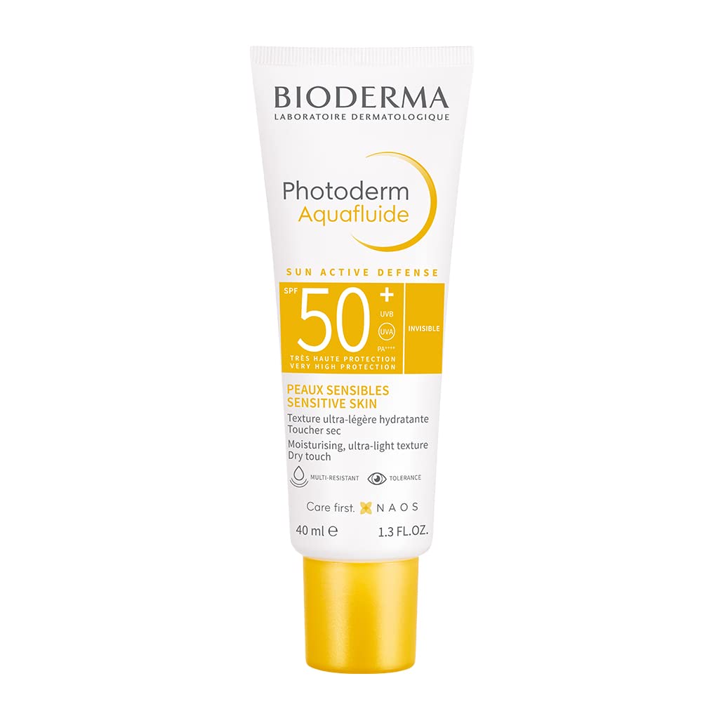 Bioderma Photoderm Aquafluide Spf 50+ Uvb Uva Sensitve Skin 40 Ml Invisble