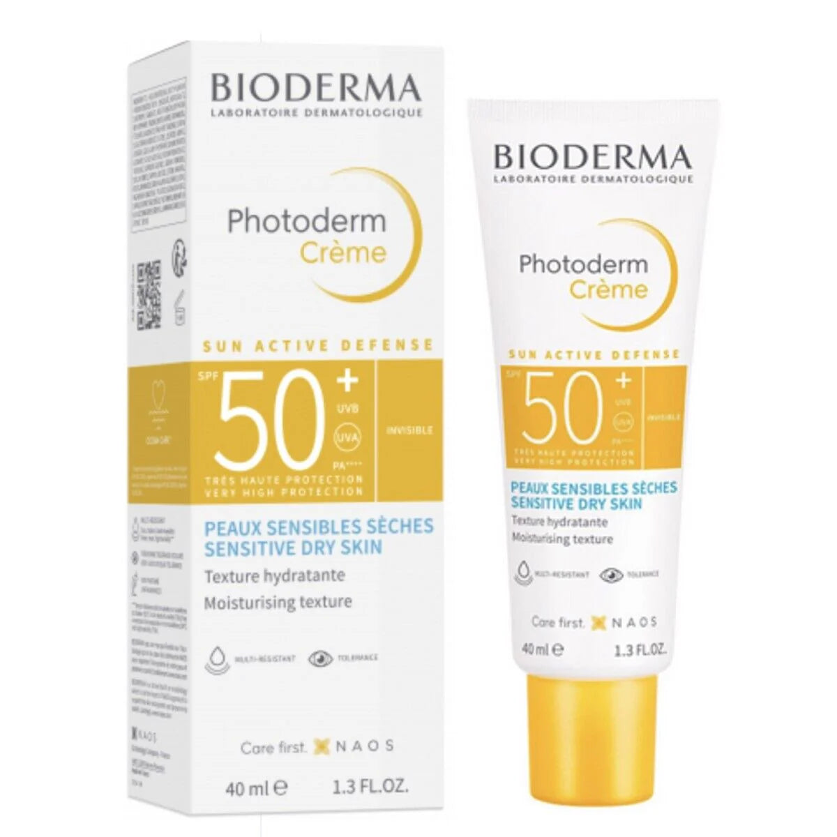 Bioderma Photoderm كريم Spf 50+ Uvb Uva البشرة الجافة والحساسة 40 Ml غير مرئي Default Title