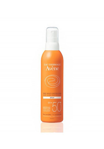 أفين صن بلوك سبراي SPF 50+ للبشرة الحساسة