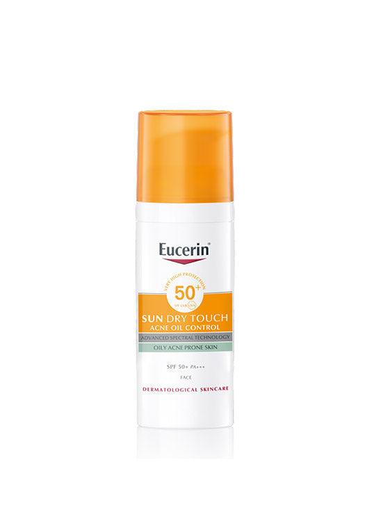 EUCERIN SUNBLOCK SPF50+ OIL CONTROL DRY TOUCH OILY ACNE PRONE SKIN 50ML