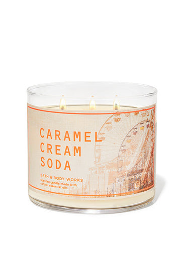 Bath & Body Works Caramel Cream Soda Scented Candle