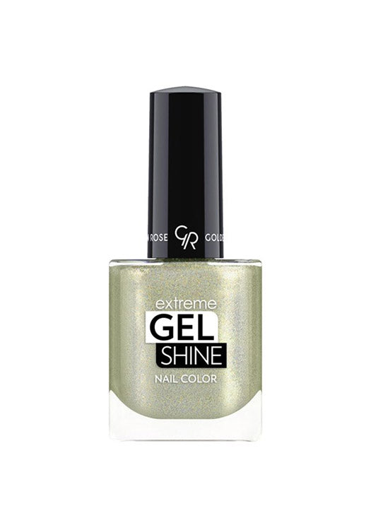 طلاء أظافر "Extreme Gel Shine" من جولدن روز – الدرجة رقم 36 (أخضر زيتوني بلوري)

