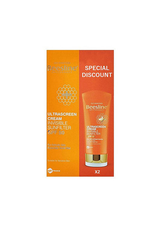 بيزلين كريم أولترا سكرين الواقي الشمسي غير المرئي SPF 50 1+1
