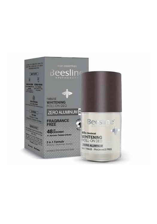 Beesline Whitening Roll-On Deodorant â Zero Aluminum Silver Power (Fragrance-Free) 70 ML