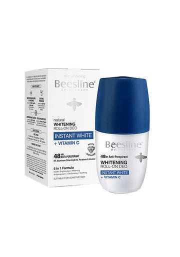 Beesline Instant White Whitening Roll-On Deodorant