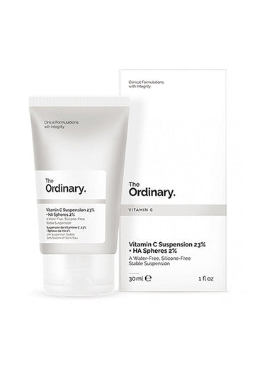 ذا اورديناري معلق فيتامين سي ٢٣٪ + كرات حمض الهيالورونيك ٢٪