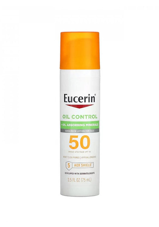 EUCERIN LIGHTWEIGHT SUNCREEN LOTION FOR FACE SPF 50 75 ML