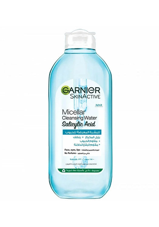 Garnier Micellar Cleansing Water – Salicylic Acid (Blue)