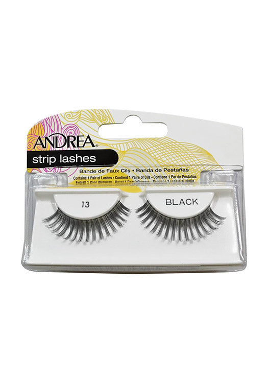 Andrea â Strip Lashes Style 13 Black Default Title
