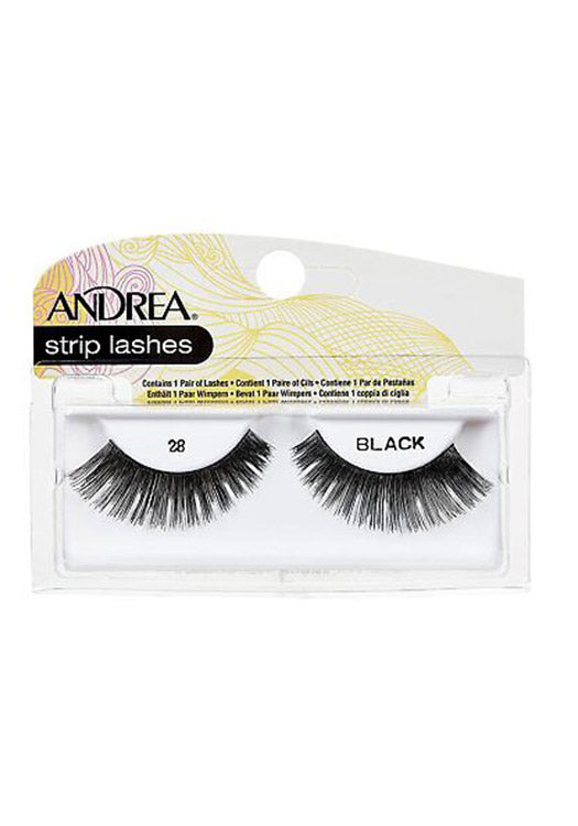 Andrea â Strip Lashes Style 28 Black Default Title