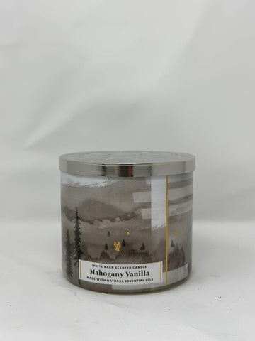 Bath & Body Works Mahogany Vanilla Candle 411 G