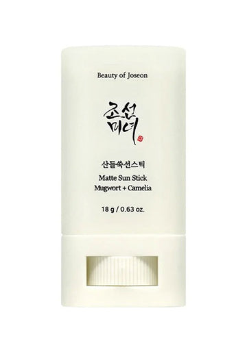 بيوتي أوف جوسون واقي شمس ستيك مات: موجورت + كاميليا SPF50+ PA++++