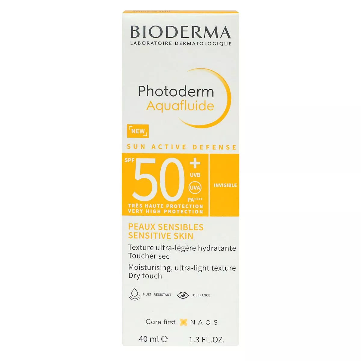Bioderma Photoderm Aquafluide Spf 50+ Uvb Uva Sensitive Skin 40 Ml Invisible