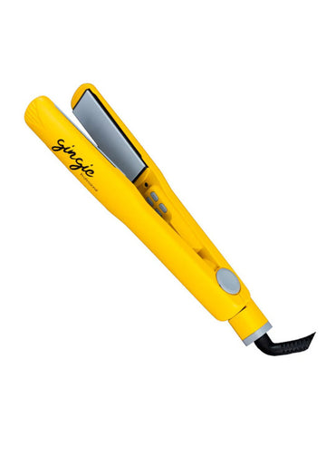 جنجي  مكواة تنعيم الشعر الاحترافية – صفائح نانو سيراميك مع شاشة رقمية

