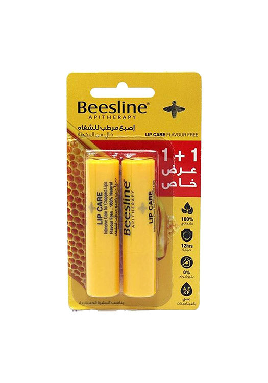 Beesline Lipcare Flavour Free 1+1 Yellow