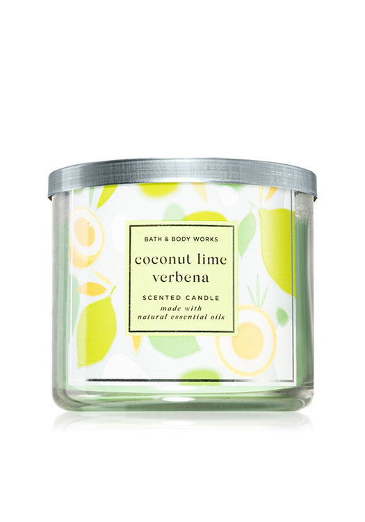 Bath & Body Works Coconut Lime Verbena Scented Candle Default Title