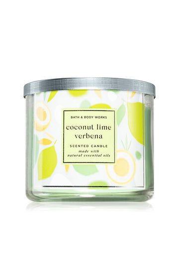 Bath & Body Works Coconut Lime Verbena Scented Candle