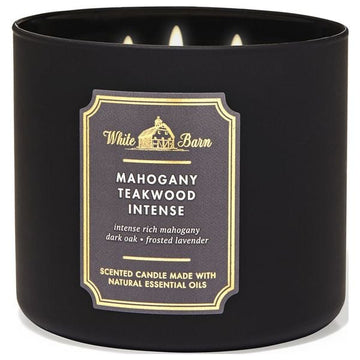 Bath & Body Works Mahogany Teakwood Scented Candle 411G