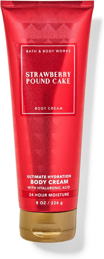 Bath & Body Works Strawberry Pound Cake Body Cream 226 G