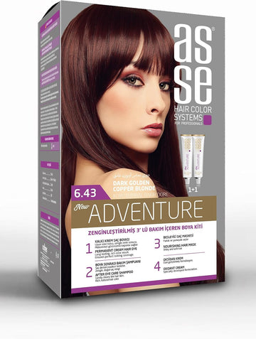 1B#6.43 Dark Copper Blonde