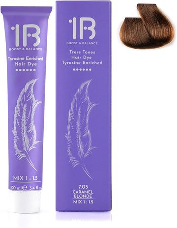 1B#7.03 Caramel Blonde