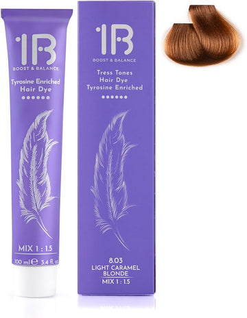 1B#8.03 Light Caramel Blonde