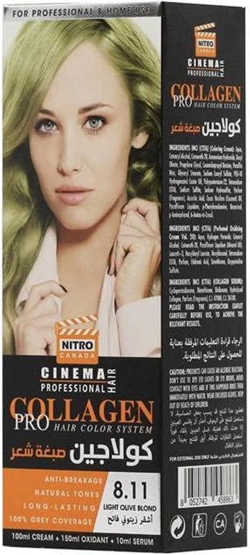 1B#8.11 Extra Light Olive Blonde