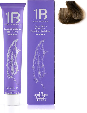 1B#8.12 Light Matte Blonde
