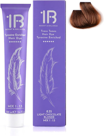 1B#8.35 Light Chocolate Blonde