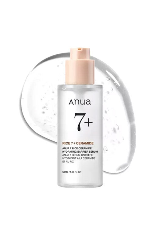 Anua â Rice 7 + Ceramide Hydrating Barrier Serum 50 ML