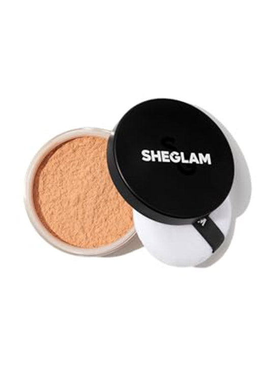 SHEGLAM BAKED GLOW SETTING POWDER - LIGHT BROWN Default Title
