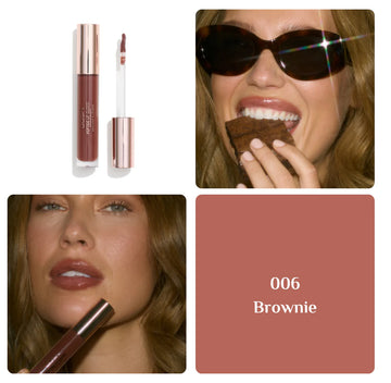 Gosh Peptide Lip Gloss 006 Brownie