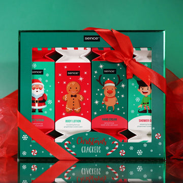 Essence Sence 4Pcs Body Care Christmas Crackers Holiday Spirit