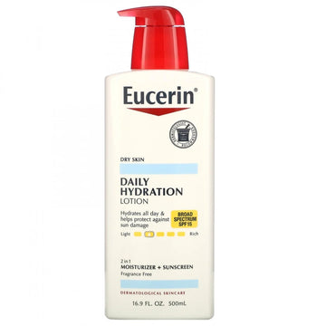 Eucerin Daily Hydration Lotion 2In1 Moisturizer And Sunscreen 15 Spf