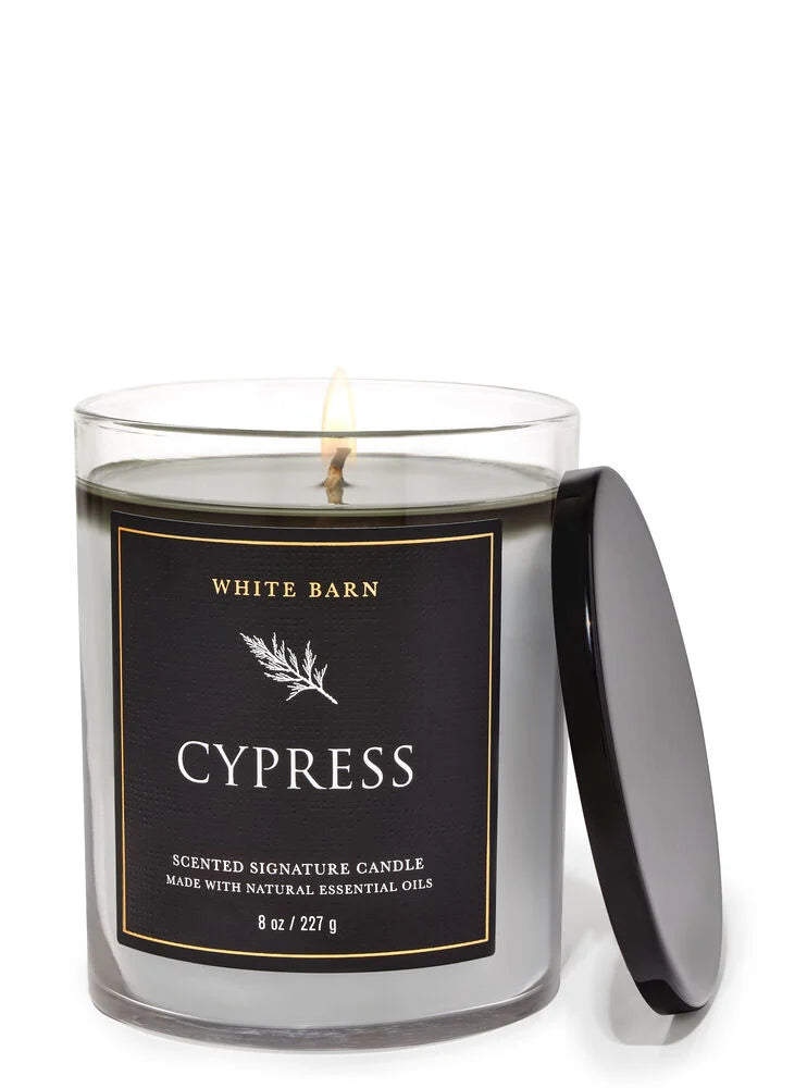 Bath & Body Works Cypress Scented Candle 227G