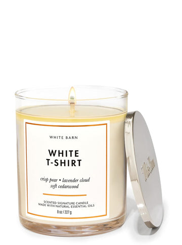 Bath & Body Works White T-Shirt Scented Candle 227 G