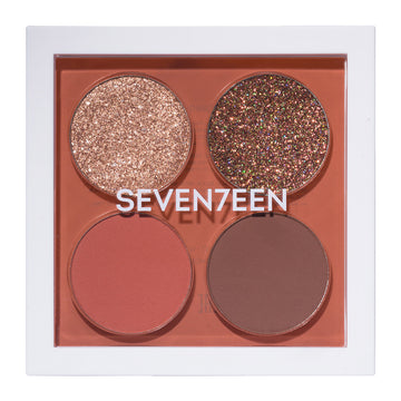 Seventeen Vibrant Eyes Palette Warm Sunset
