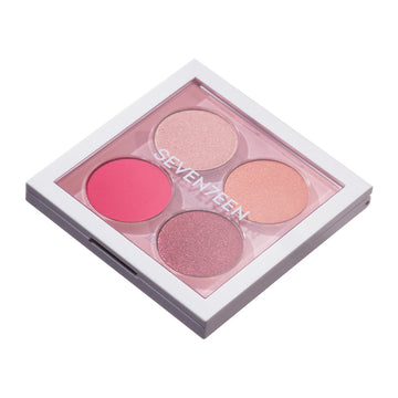 Seventeen Vibrant Eyes Quad Palette No 05 Rosy Nude, 6.7G