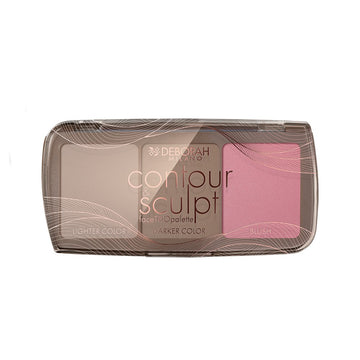 Deborahe Contour&Sculpt Face Trio Palette 02 Dark