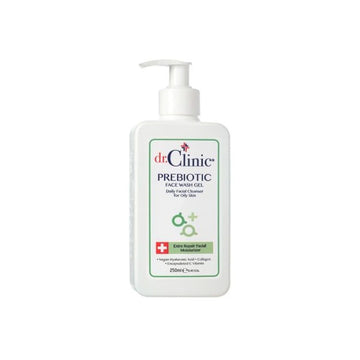 Dr.Clinic Prebiotic Face Wash Gel Daily Facial Cleanser For Oily Skin