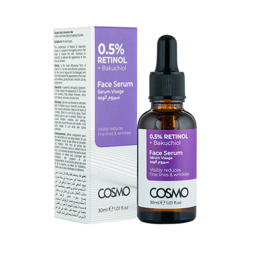 Cosmo Face Serum 0.5% Retinol + Bakuchiol