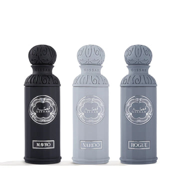 Gissah Graphite Gift Set 3X  - Parfums (Mavro+Nardo